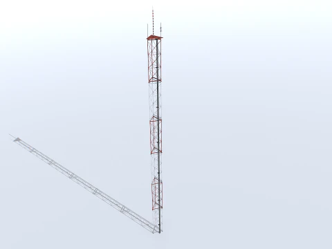 Модульна антена 3D Модель