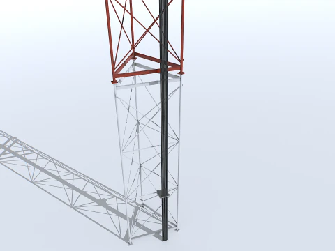 Antenna modulare Modello 3D