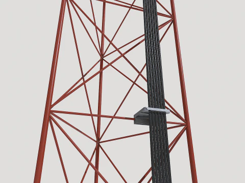 Antenna modulare Modello 3D