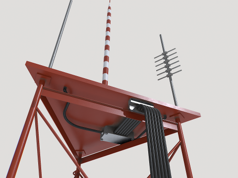 Modular antenna 3D Model