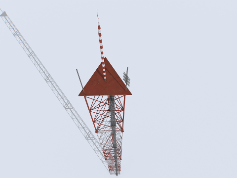 Rusty modular antenna 3D Model