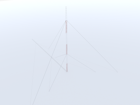 Modular Radio Antenna Model 3D