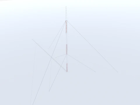 モジュラー無線アンテナ 3Dモデル