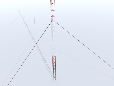 Modular Radio Antenna Model 3D
