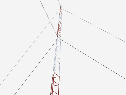 Modular Radio Antenna Model 3D