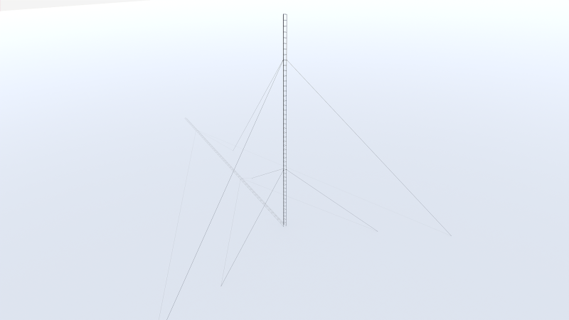 Modular Radio Antenna 2 Modelo 3D .c4d .max .obj .3ds .fbx .stl .blend