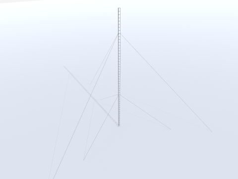 Modular Radio Antenna 2 3D 모델