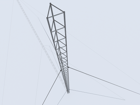 Modular Radio Antenna 2 Modelo 3D