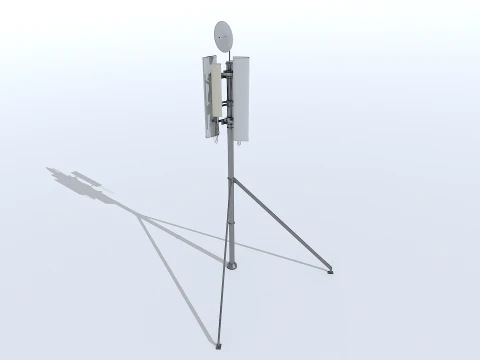 携帯電話塔 3Dモデル