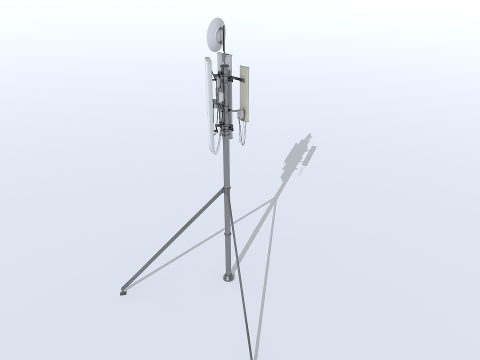 Cell Phone Tower Modelo 3D
