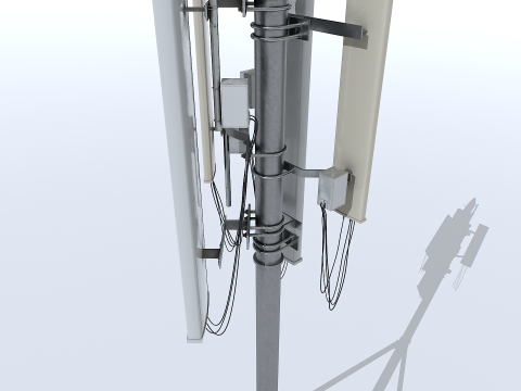Cell Phone Tower Modelo 3D