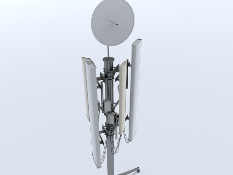 Cell Phone Tower Modelo 3D