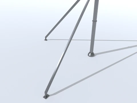 Cell Phone Tower 3D Model