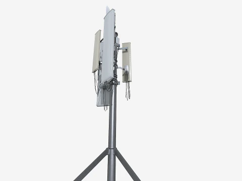 Cell Phone Tower 3D Model