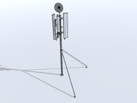 Cell Phone Tower Modelo 3D