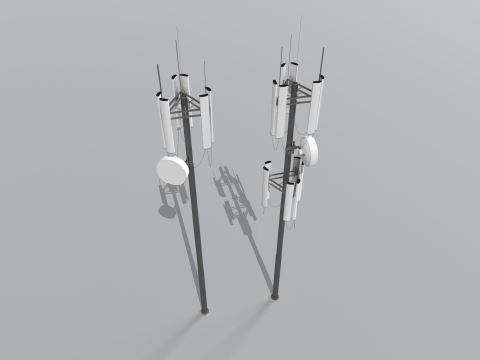 Cell Phone Towers 2 3D 모델