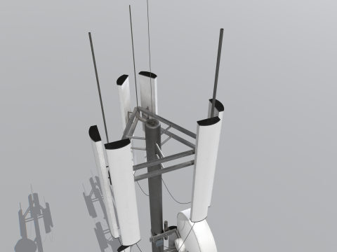 Cell Phone Towers 2 3D Model