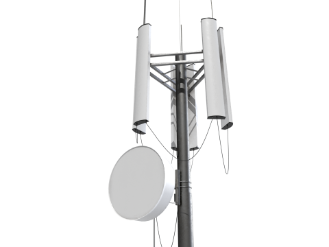 Cell Phone Towers 2 3D Model