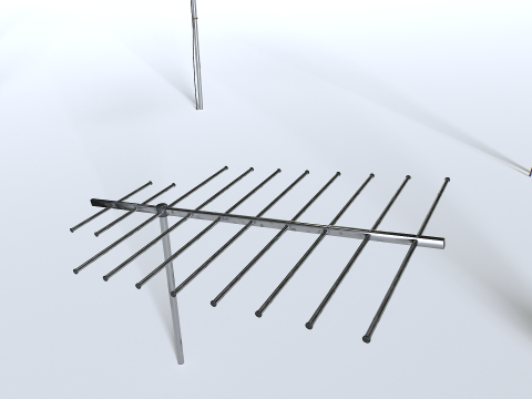 Tv antennas pack 3Dモデル