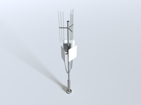 Cell Phone Tower 3 Modello 3D