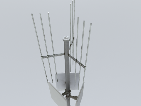 Cell Phone Tower 3 3Dモデル