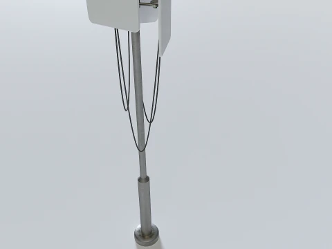 Cell Phone Tower 3 3D Model
