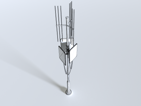 Cell Phone Tower 3 3Dモデル