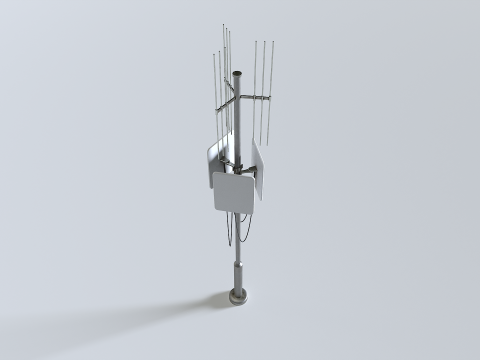Cell Phone Tower 3 3Dモデル