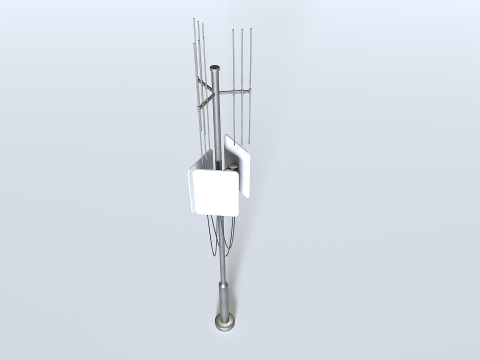 Cell Phone Tower 3 3Dモデル