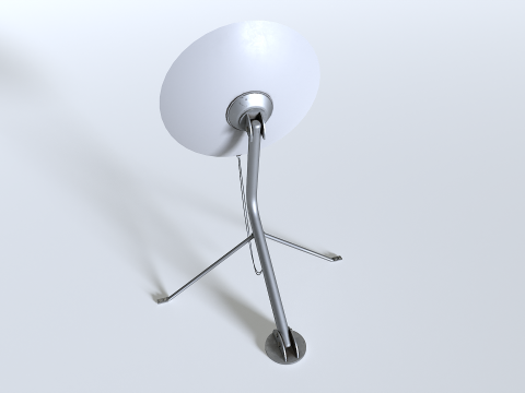 Satellite Dish Antenna Model 3D