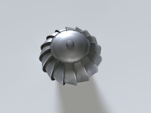 Roof Wind Turbine 3Dモデル