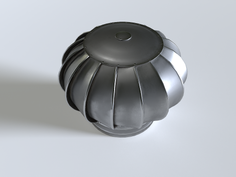 Roof Wind Turbine 3Dモデル