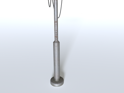 Rusty Cell Phone Tower 3 Modelo 3D