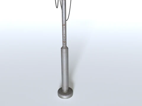 Rusty Cell Phone Tower 3 3D Model