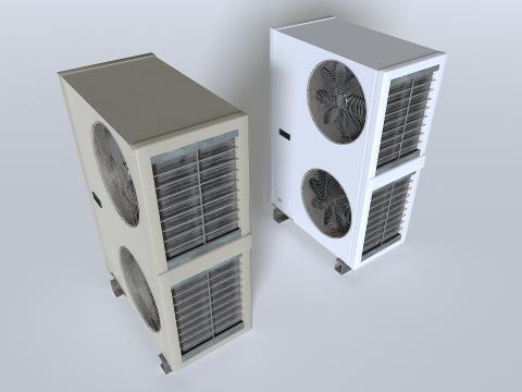 Rooftop AC hvac unit 2 3D 模型