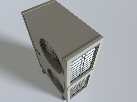 Rooftop AC hvac unit 2 3D 模型