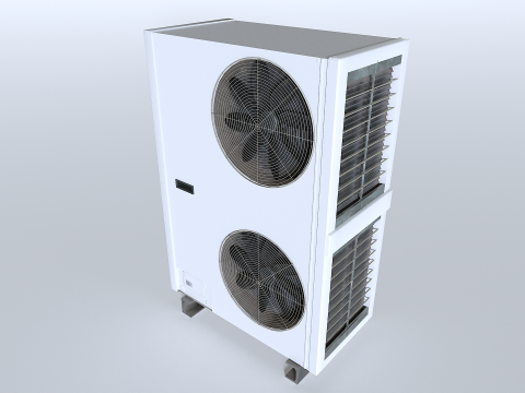 Rooftop AC hvac unit 2 3D 模型