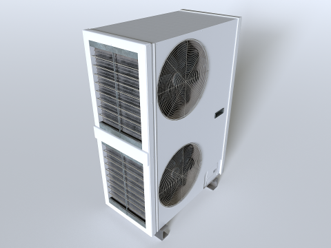 Rooftop AC hvac unit 2 3D 模型