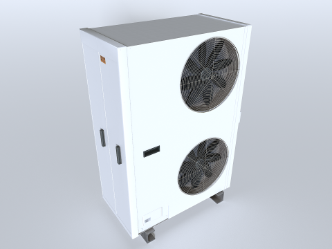 Rooftop AC hvac unit 2 3D 模型