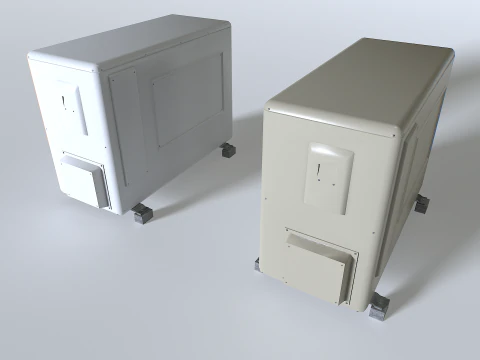Rooftop AC hvac unit 3 3D Model