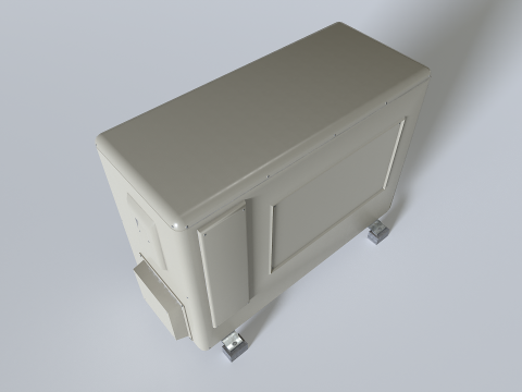 Rooftop AC hvac unit 3 3D 모델