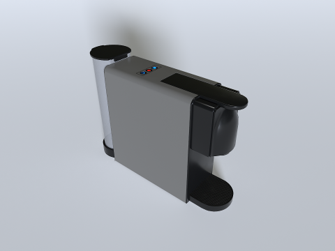 Coffee Machine set 1 3D-Modell