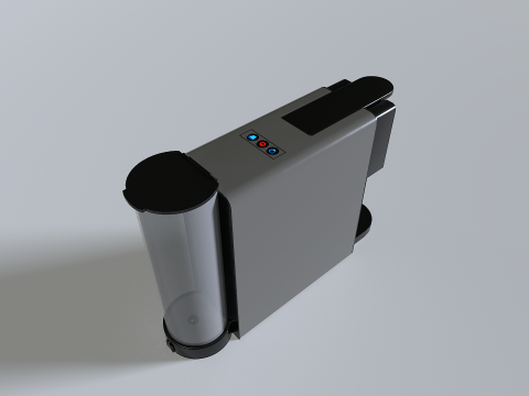 Coffee Machine set 1 3D-Modell