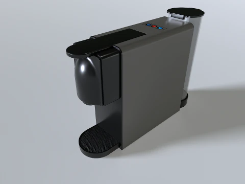 Zestaw ekspres&oacute;w do kawy 1 Model 3D