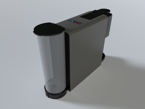Coffee Machine set 1 3D-Modell