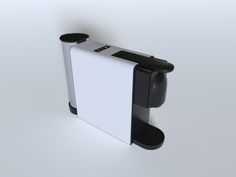 Coffee Machine set 1 3D-Modell
