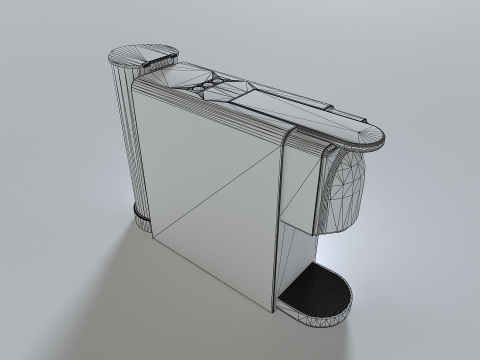 Coffee Machine set 1 3D-Modell