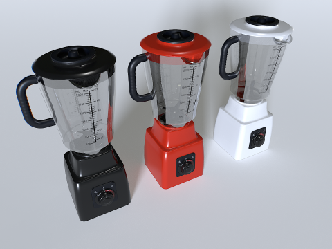 Food Blender pack 1 Model 3D