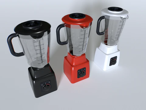 Pakiet blendera spożywczego 1 Model 3D