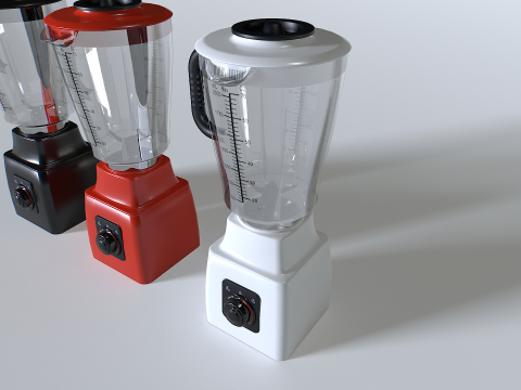 Food Blender pack 1 3D Model